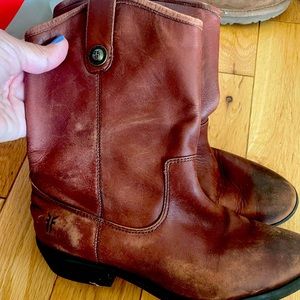 Big girls Frye boots